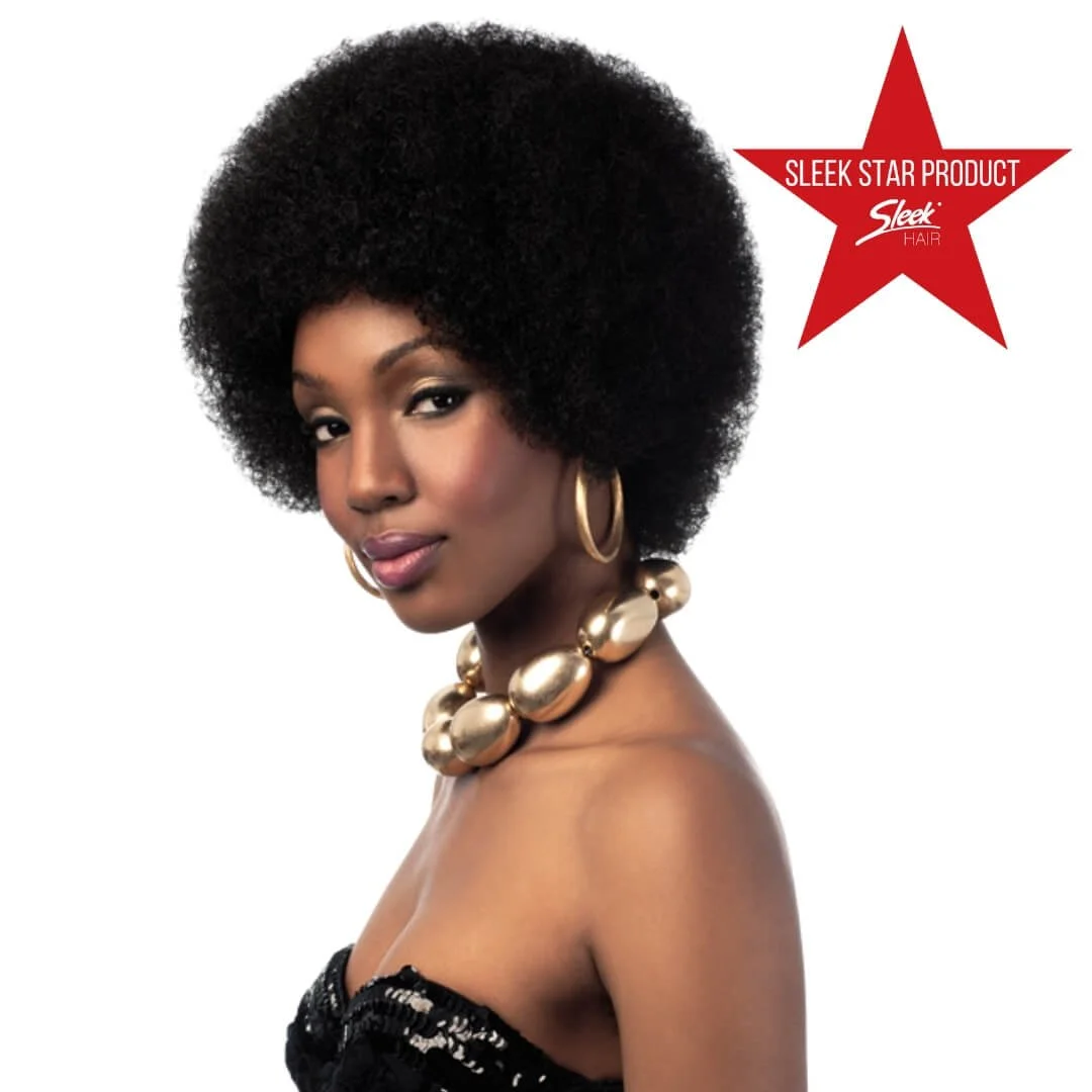 Big Afro Synthetic Wig Sleek Hair